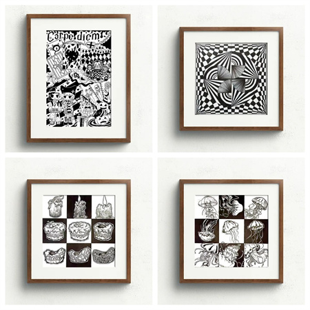 “未來可期，創(chuàng)意無限”——保定理工學(xué)院藝術(shù)學(xué)院2023級視覺傳達(dá)設(shè)計《平面構(gòu)成》結(jié)課作品展