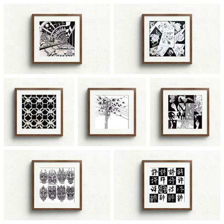 “未來可期，創(chuàng)意無限”——保定理工學(xué)院藝術(shù)學(xué)院2023級視覺傳達(dá)設(shè)計《平面構(gòu)成》結(jié)課作品展