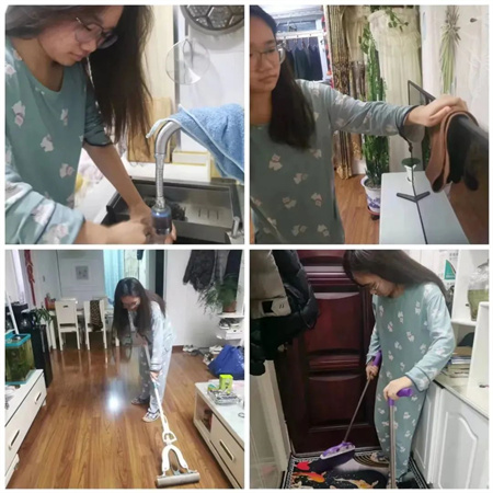 “以孝為先，親情不斷”——保定理工學院藝術學院開展“孝老愛親”線下主題活動