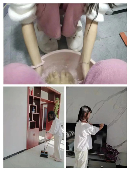 “以孝為先，親情不斷”——保定理工學院藝術學院開展“孝老愛親”線下主題活動