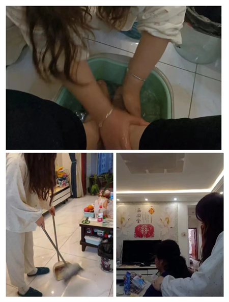 “以孝為先，親情不斷”——保定理工學院藝術學院開展“孝老愛親”線下主題活動