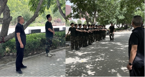 勇毅堅韌鋼如鐵，磨礪青春熱血燃——新入職輔導(dǎo)員培訓(xùn)第二天