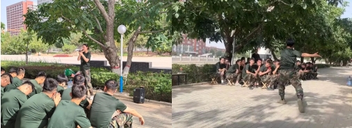 勇毅堅韌鋼如鐵，磨礪青春熱血燃——新入職輔導(dǎo)員培訓(xùn)第二天