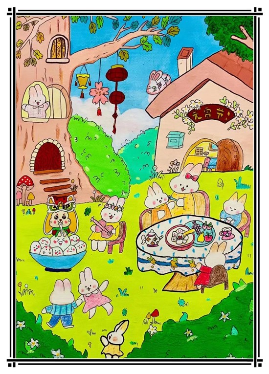 邂逅民俗—《幼兒美術》課程作業展示