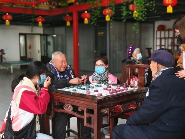 “揚愛老美德，獻志愿精神”志愿服務慰問活動圓滿結束