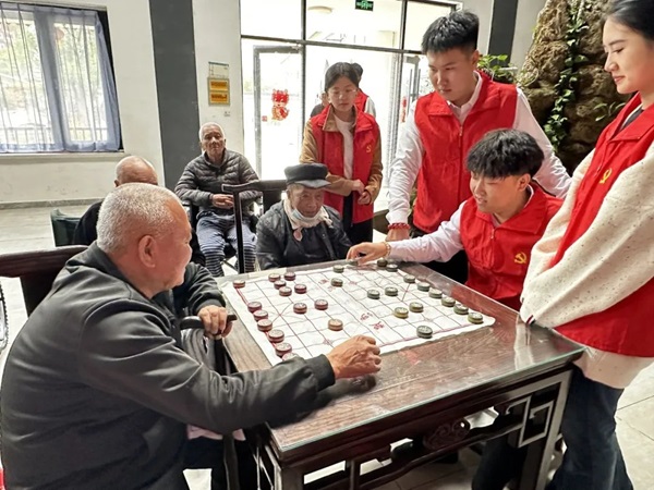 孝老敬老｜保定理工學院｜管理學院｜傳承孝老情 志愿暖人心——善孝居老年服務中心志愿服務