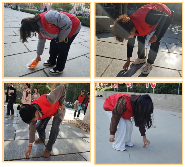 【美好校園，你我共創】｜信息科學與工程學院組織清潔校園活動