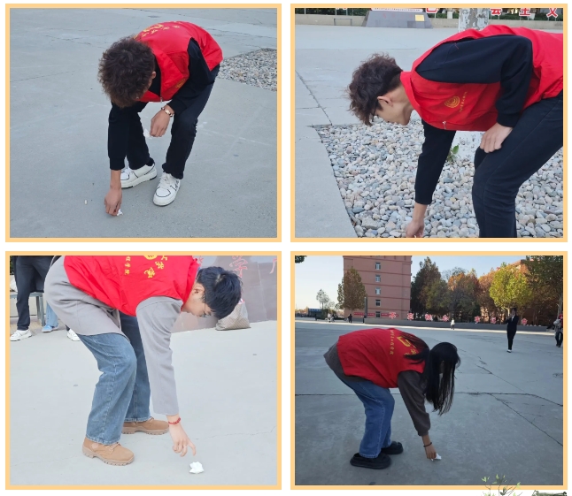 【美好校園，你我共創】｜信息科學與工程學院組織清潔校園活動