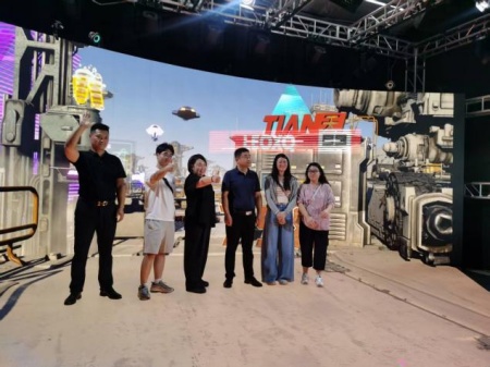 保定理工學院藝術學院教師團隊走訪北京瀾景科技有限公司——校企攜手共探數字藝術新篇