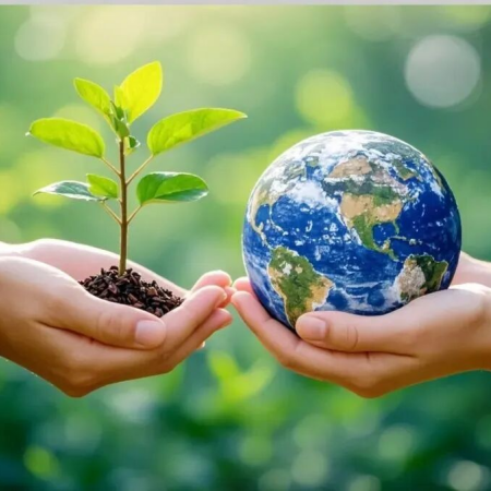 草樹皆待春，你我共護綠