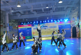 保定理工學(xué)院在2025年全國(guó)啦啦操聯(lián)賽（石家莊站）斬獲佳績(jī)