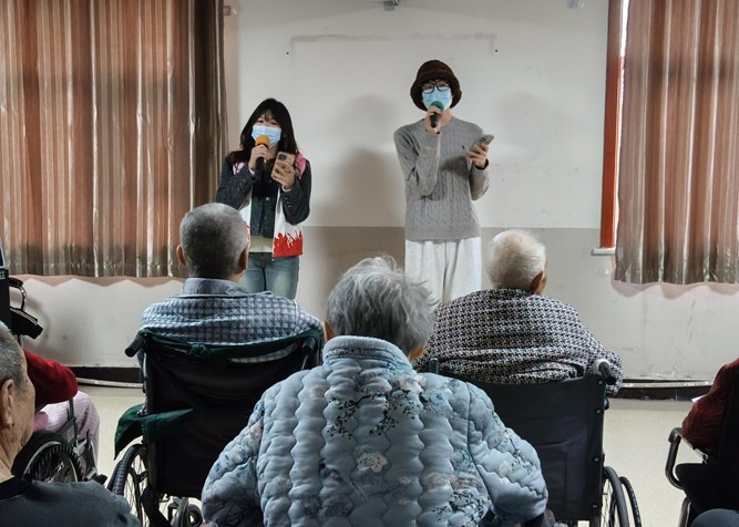 【教育學院·社會實踐】情暖夕陽，藝潤初心——保理學子赴養(yǎng)老院，以青春溫情暖歲月長